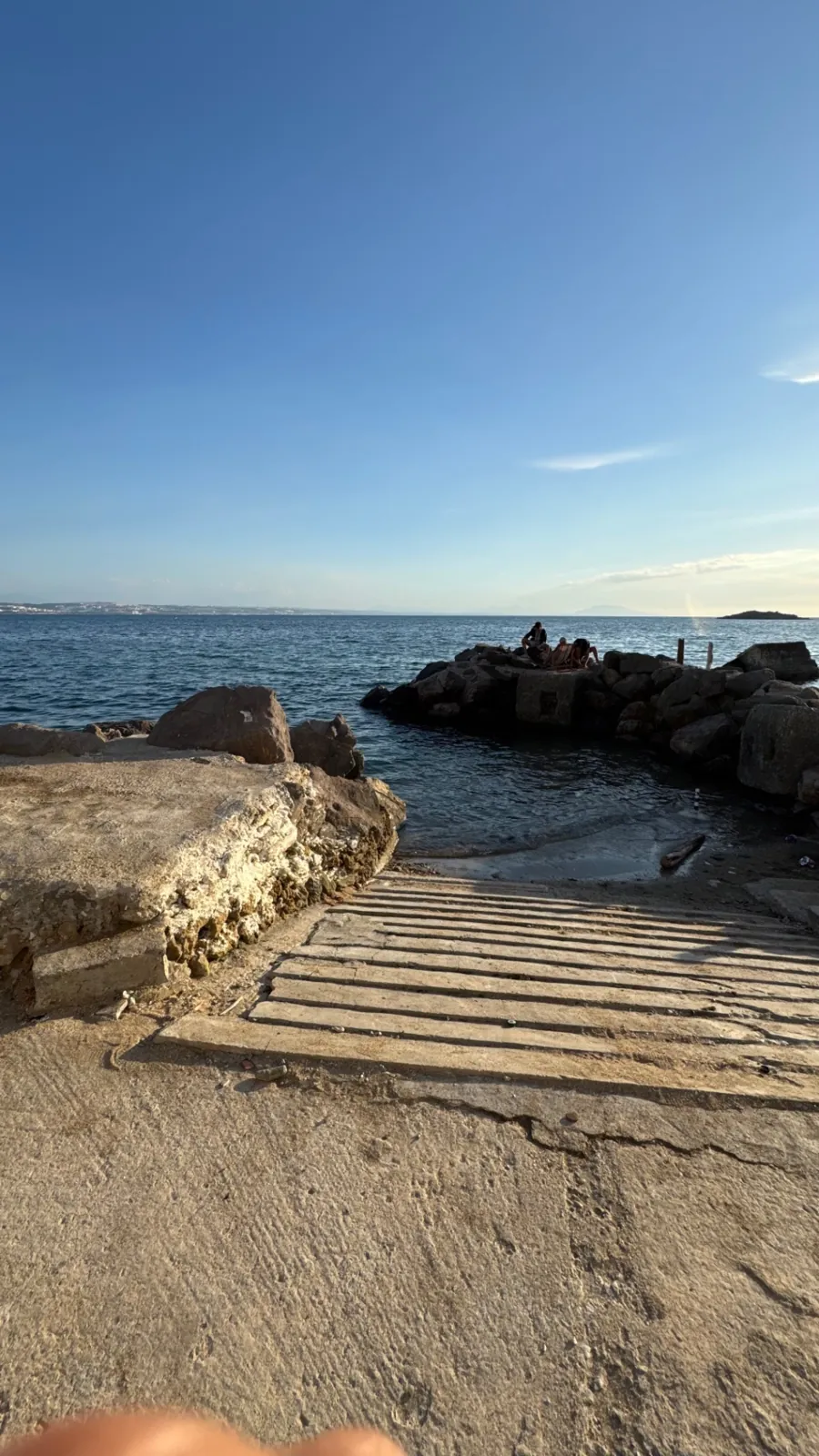 Accès direct à la plage